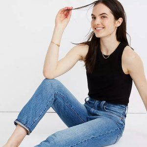 Madewell Westville Tank Top True Black XS